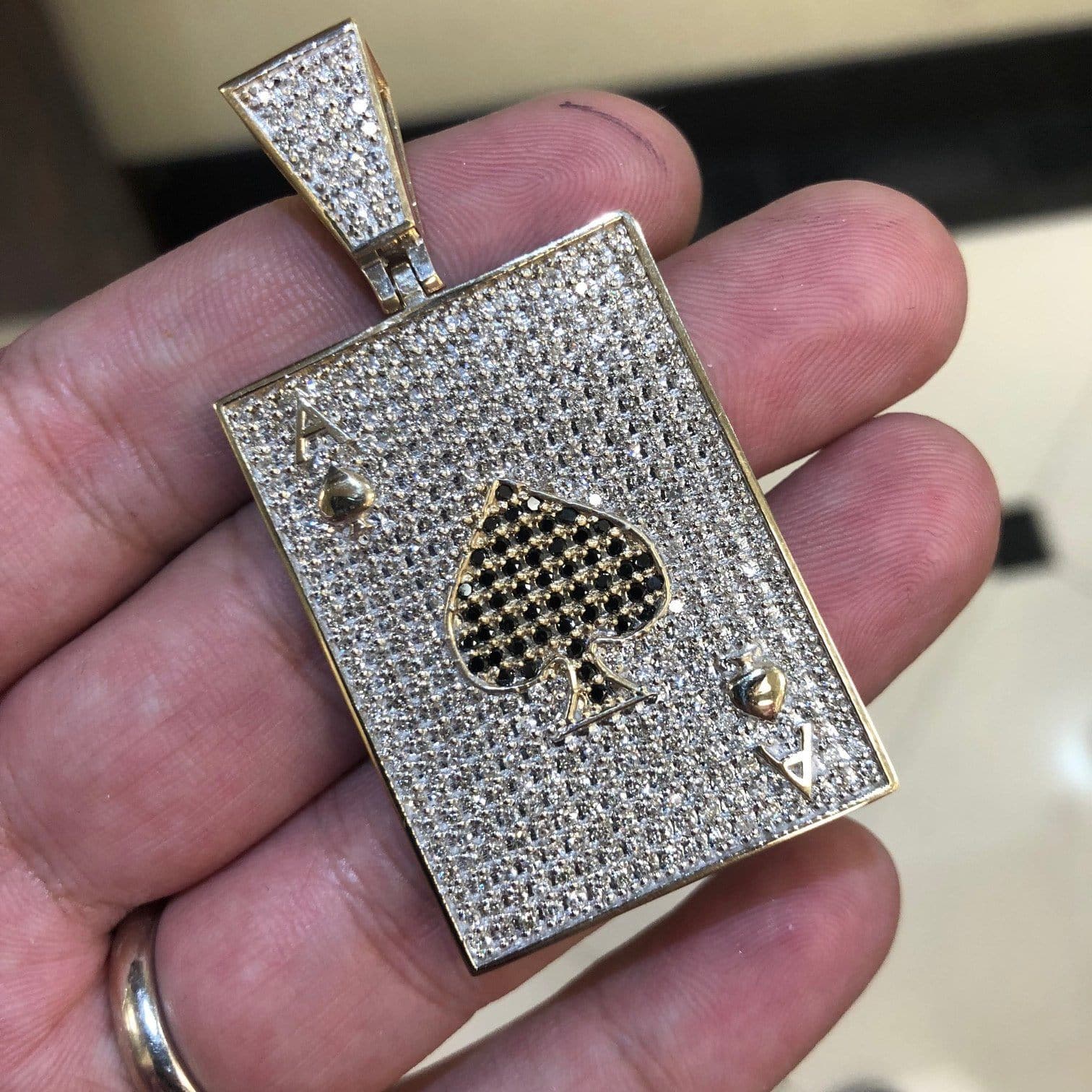 Sale Jewelry Jewelry Design By Ace Diamond Ace Of Spades Pendant