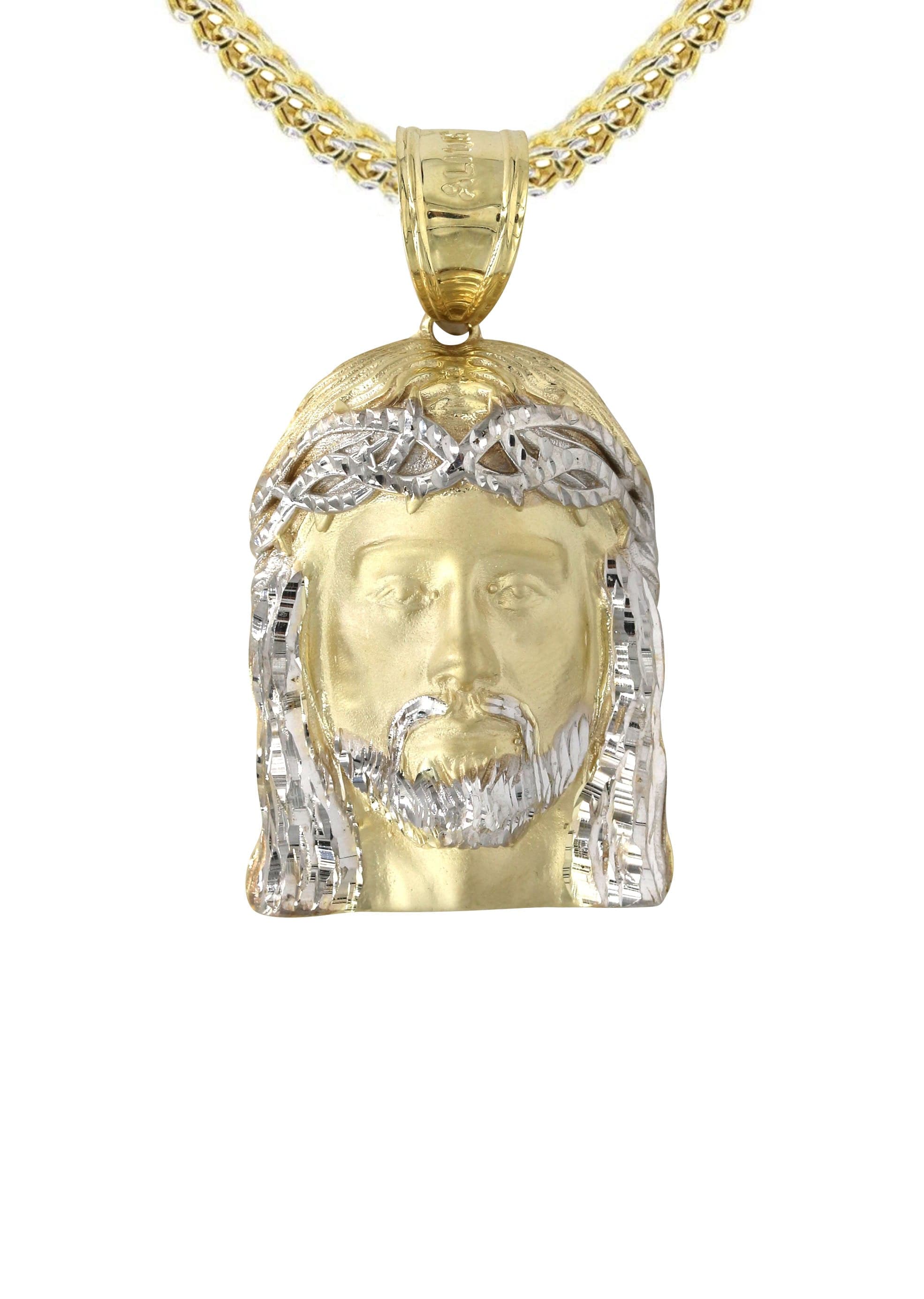 ジーザス10kメッキ ネックレス ジーザス10kメッキ ネックレス