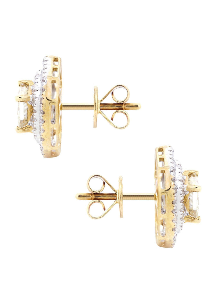 Princess Diamond Stud Earrings | 2.23 Carats MEN'S EARRINGS FROST NYC 