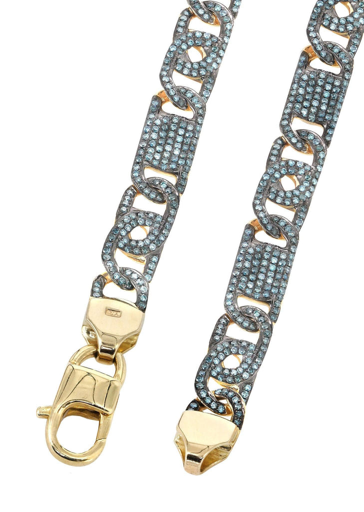 Fancy Link Chain | 9.41 Carats | 8 Mm Width | 24 Inch Length MEN'S CHAINS FROST NYC 