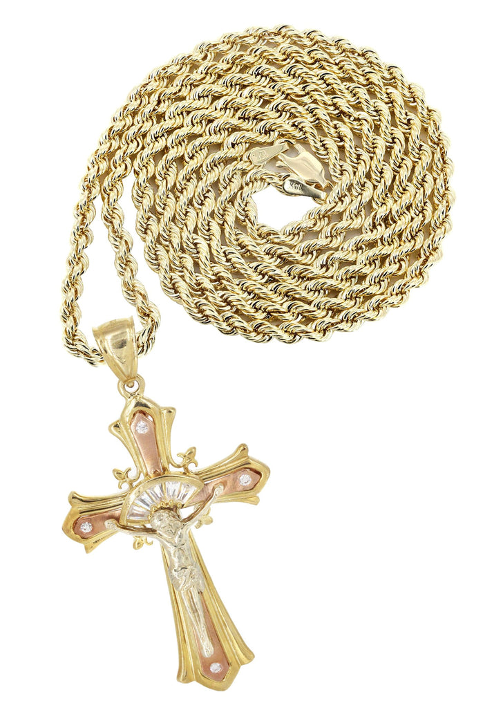 Cross Chain | Gold Cross Chain | Mens Cross Chain | FrostNYC