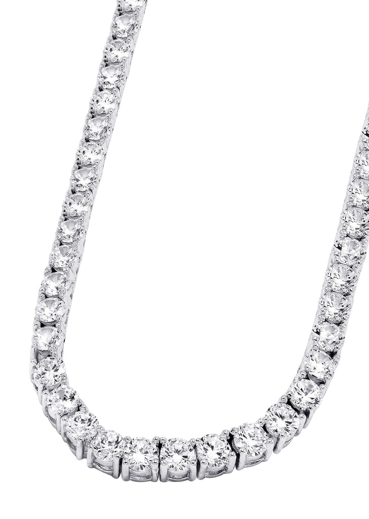 Men's Diamond Tennis Necklace Chain – FrostNYC