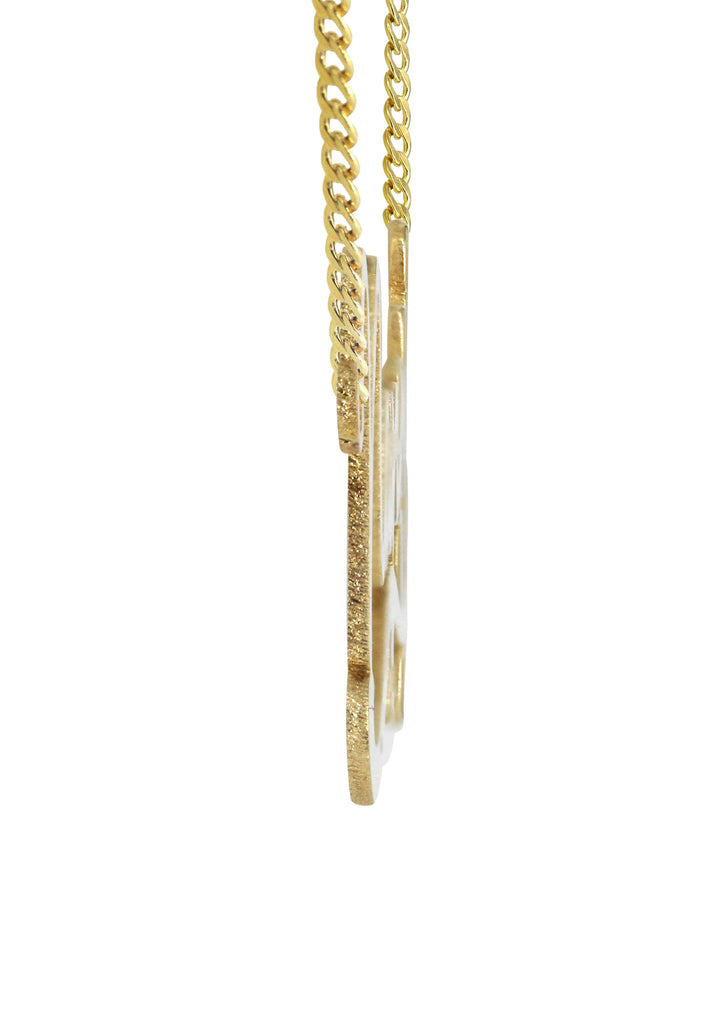 14K Ladies Plain Name Plate Necklace | Appx. 7 Grams Name Plate Manufacturer 16 