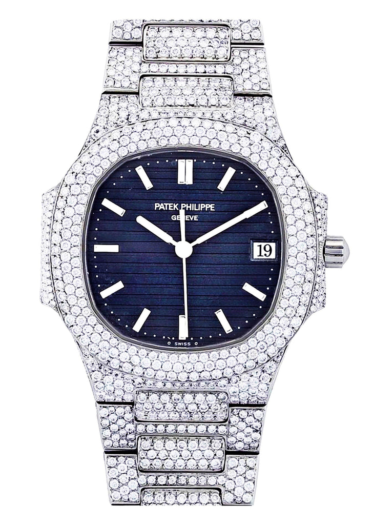 Patek Philippe Nautilus Watch For Women | Stainless Steel Women High Watch FrostNYC 