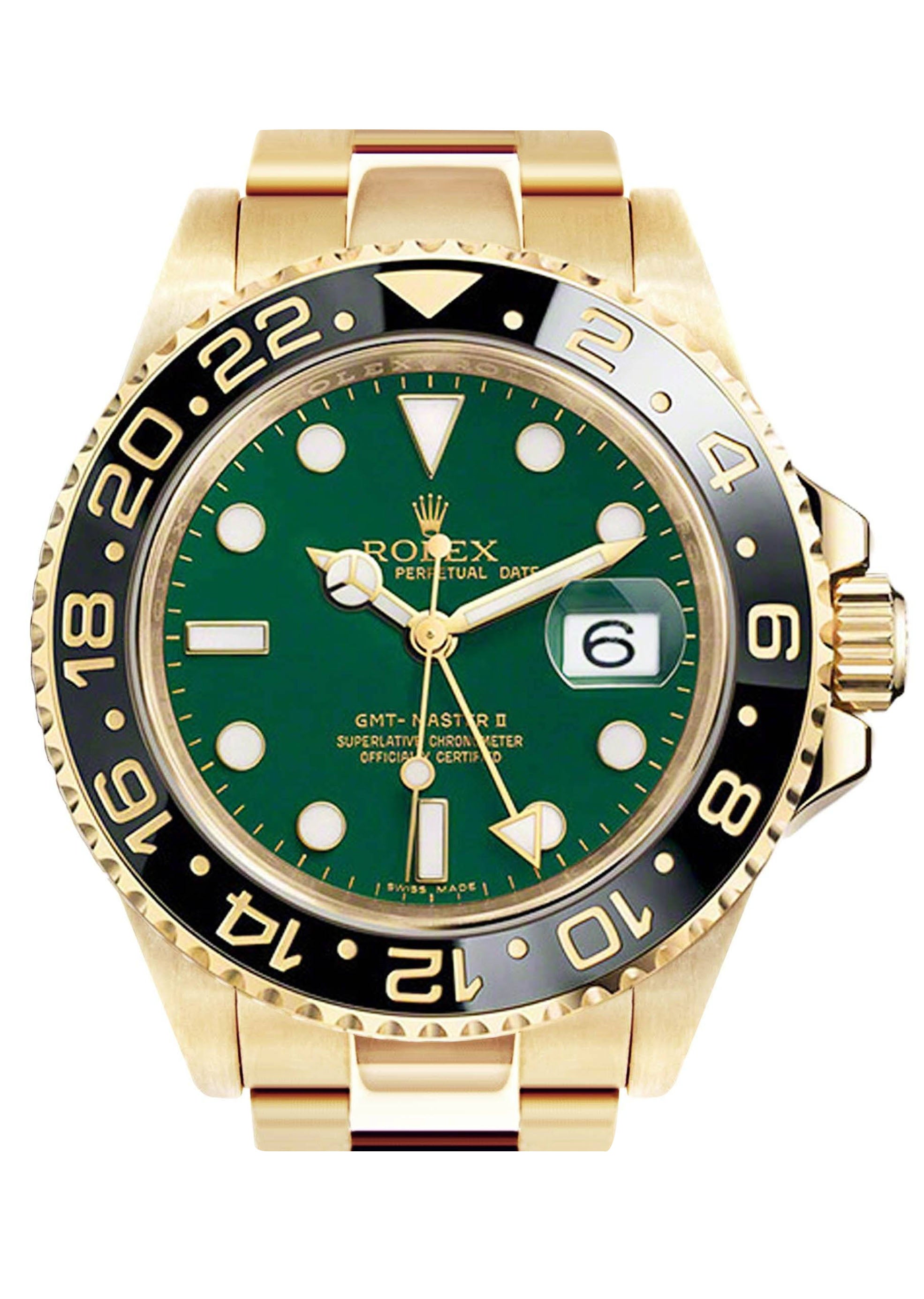 Gold Weight Rolex Gmt Master Rolex Gmt-Master 18K Yellow Gold 40 Mm