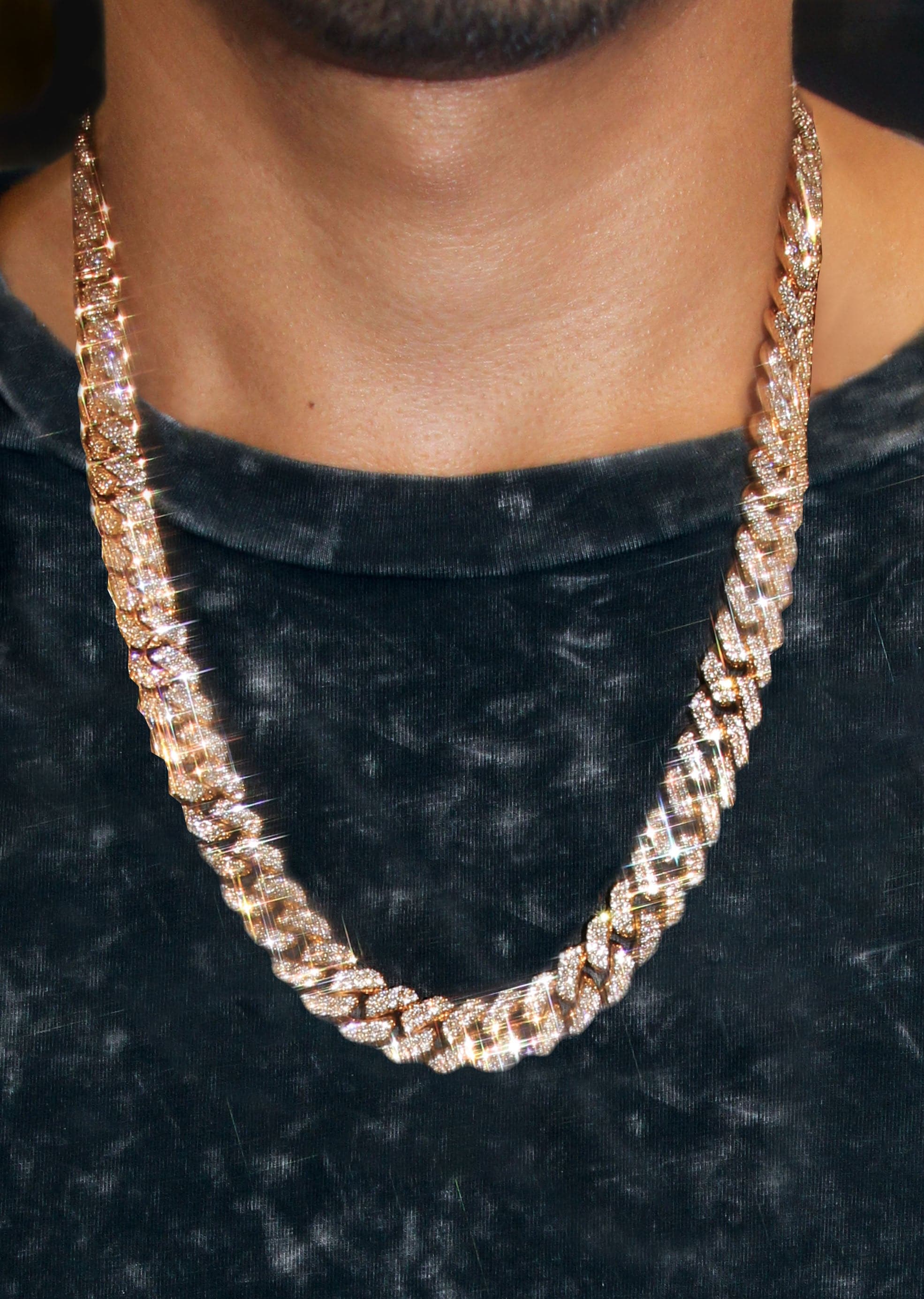 HOT Diamond Cuban Cuban Like My Chain Diamond Miami