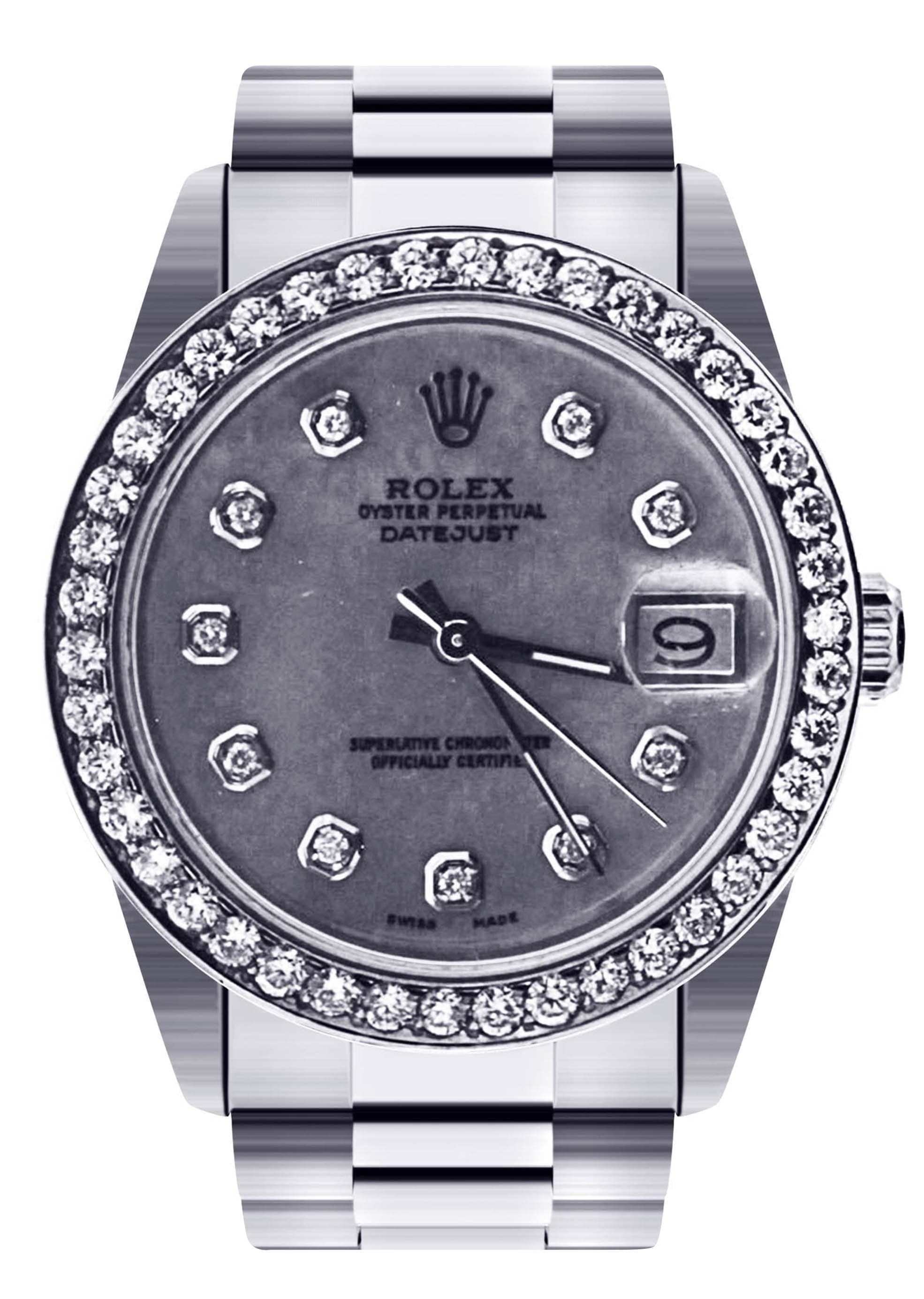 Rolex Datejust Presidential Watch For Women | 18K White Gold 