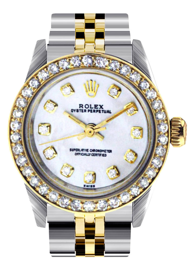 Rolex Datejust Watch For Women | Two Tone | 26 Mm Women High Watch FrostNYC 