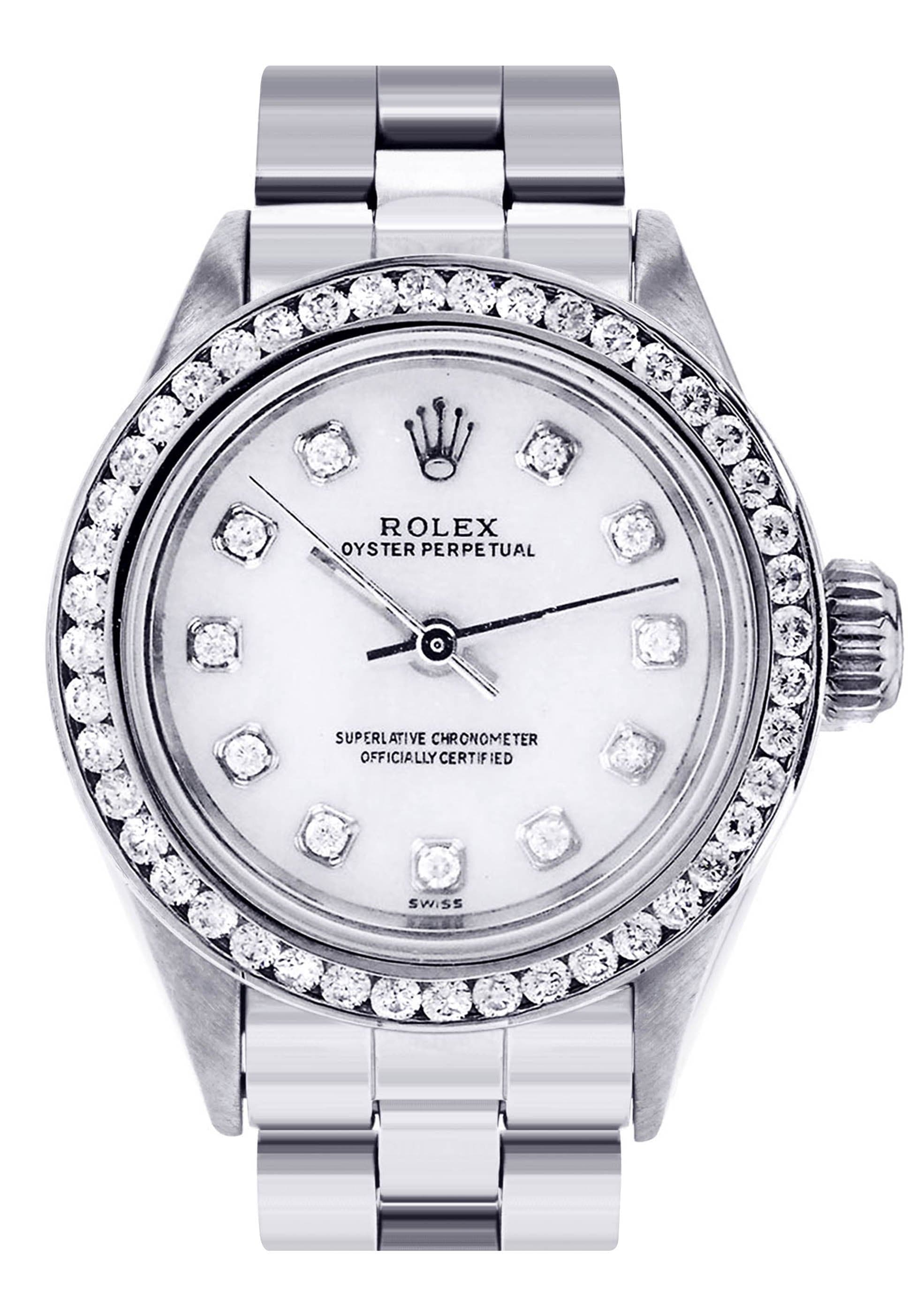 Rolex Datejust Watch For Women Stainless Steel 26 Mm