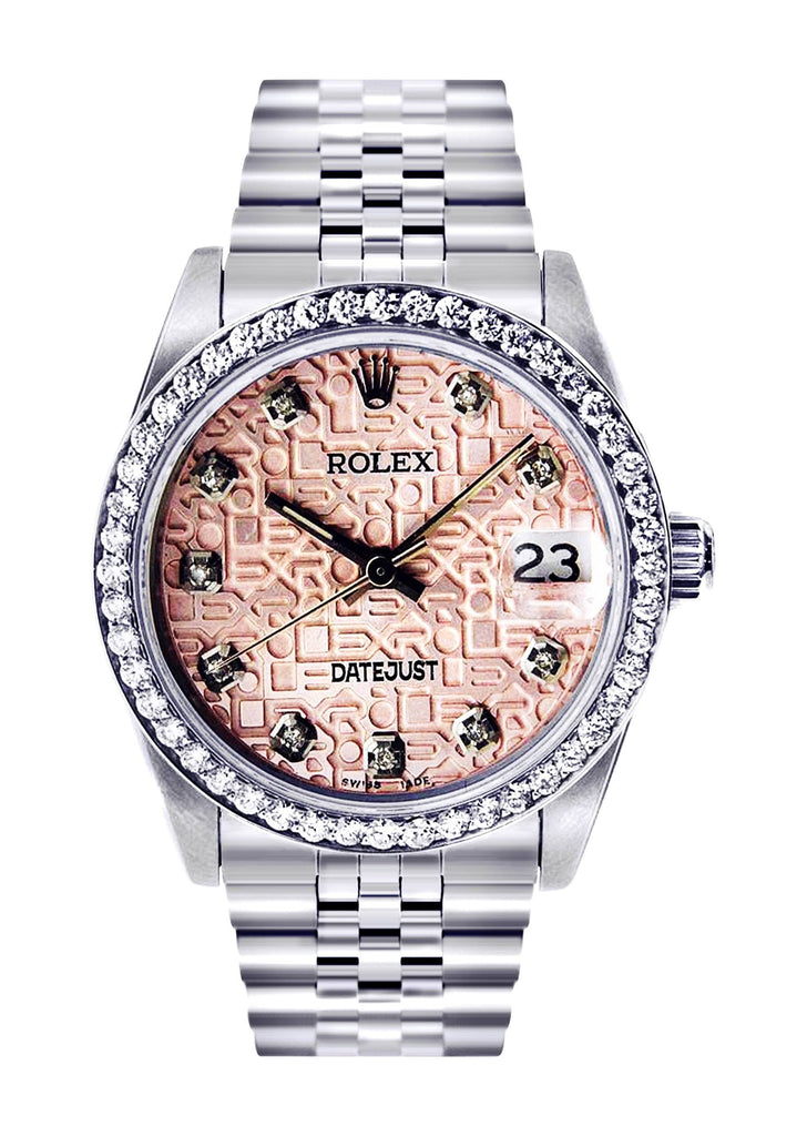 Rolex Datejust Watch For Women | Stainless Steel | 26 Mm Women High Watch FrostNYC 