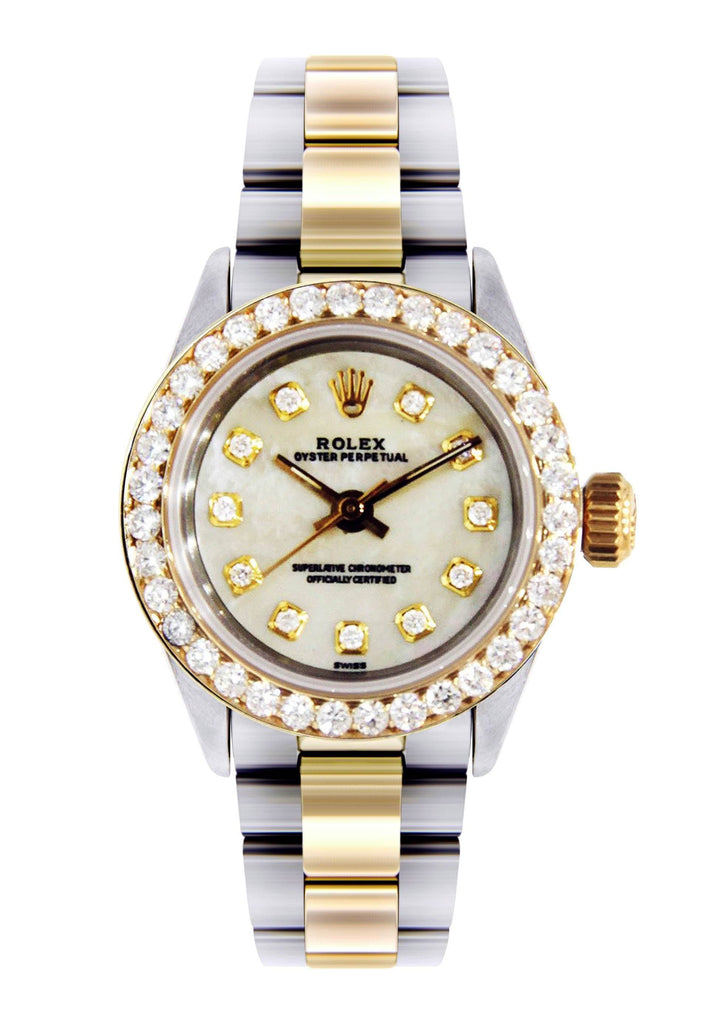 Rolex Datejust Watch For Women | Two Tone Women High Watch FrostNYC 