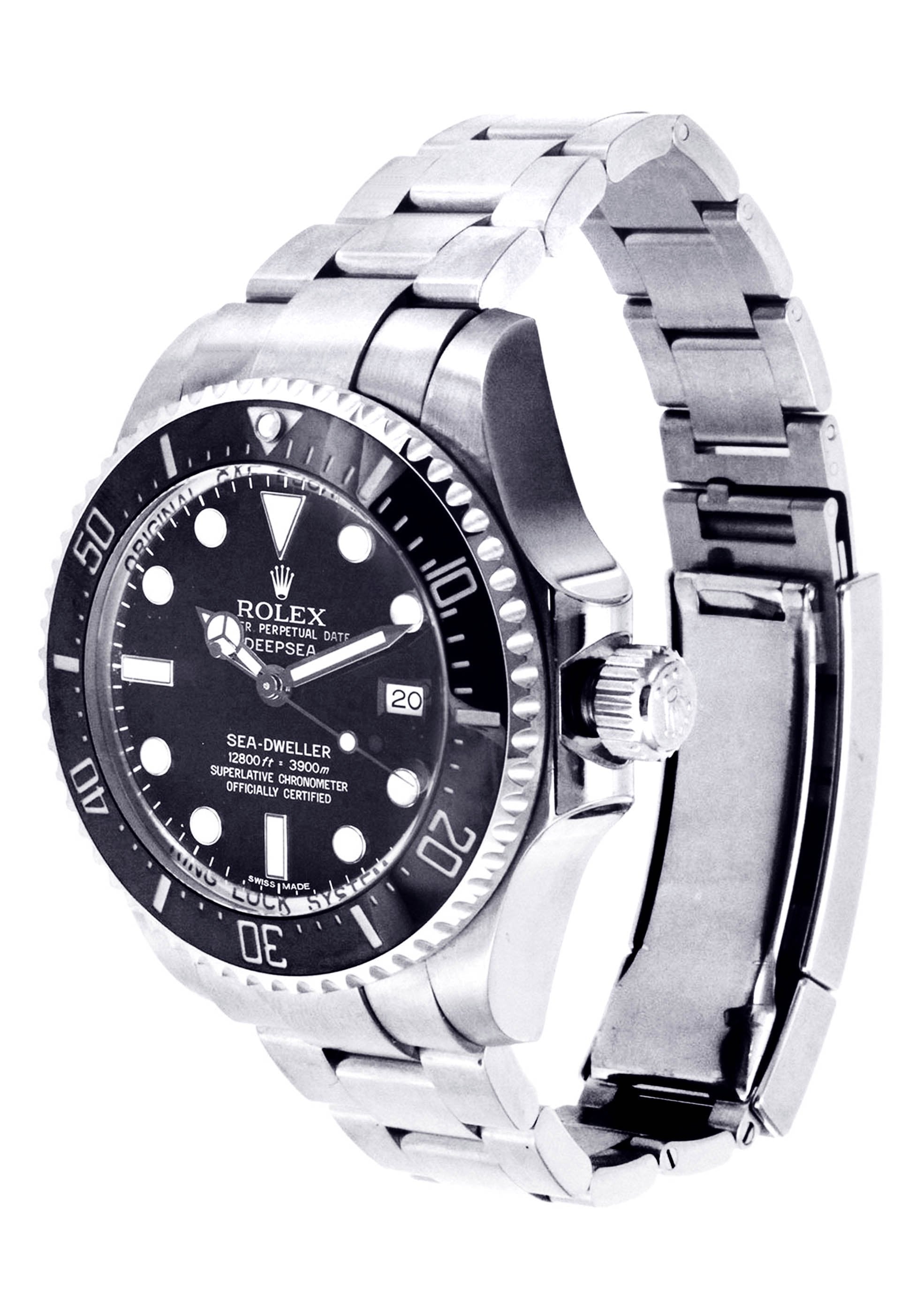 Rolex Oyster Deepsea Sea Dweller 12800 Ft 3900 M Rolex Oyster