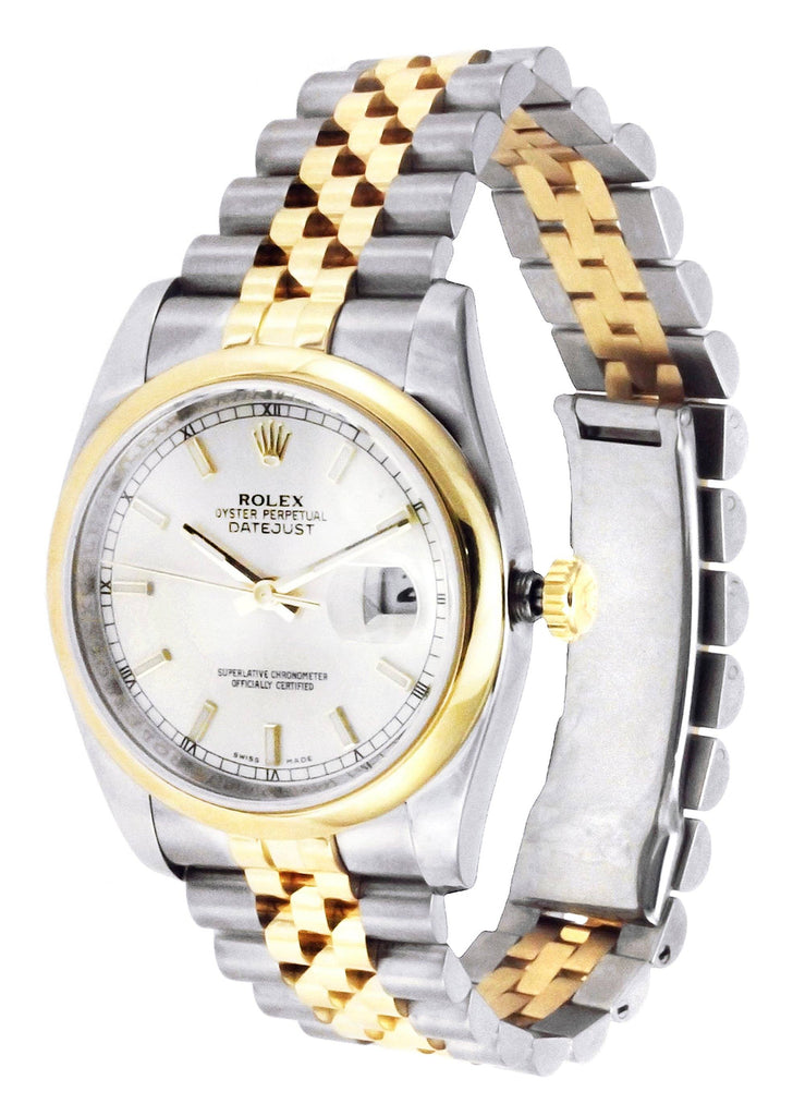 Rolex Datejust | 18K Yellow Gold | 36 Mm Mens Watch FrostNYC 