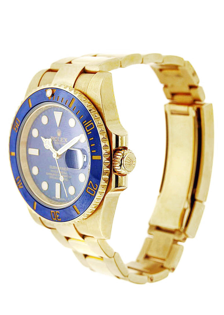 Rolex Submariner | 18K Yellow Gold | 40 Mm Mens Watch FrostNYC 