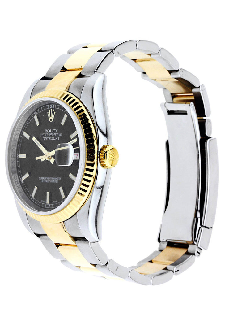 Rolex Datejust | Yellow Gold | 36 Mm Mens Watch FrostNYC 