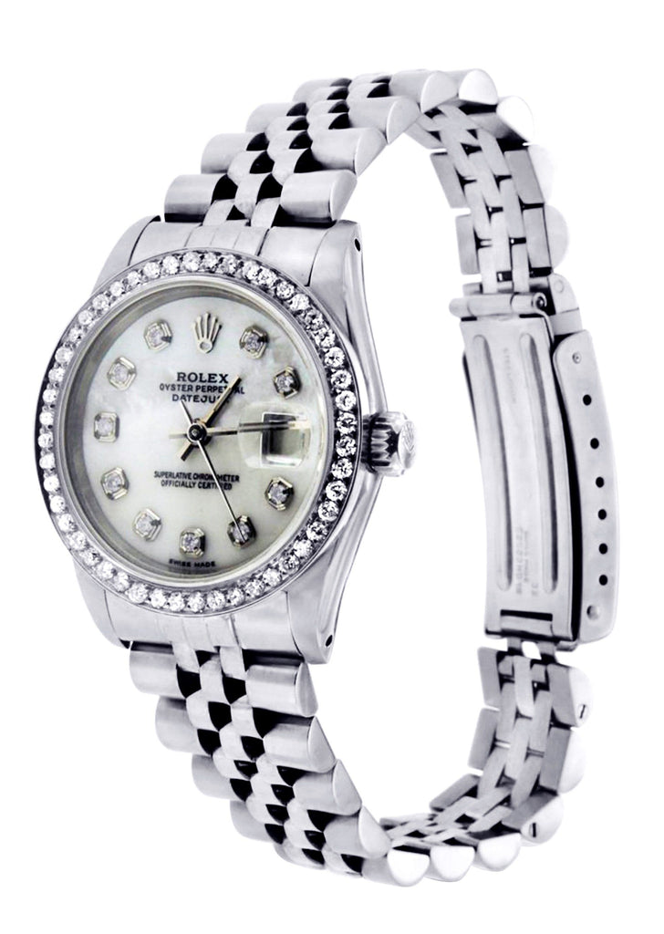 Rolex Datejust Watch For Women | Stainless Steel Women High Watch FrostNYC 