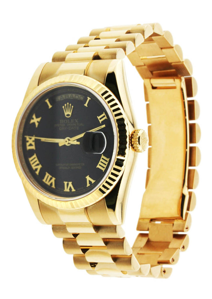 Rolex Day-Date | Yellow Gold | 36 Mm Mens Watch FrostNYC 