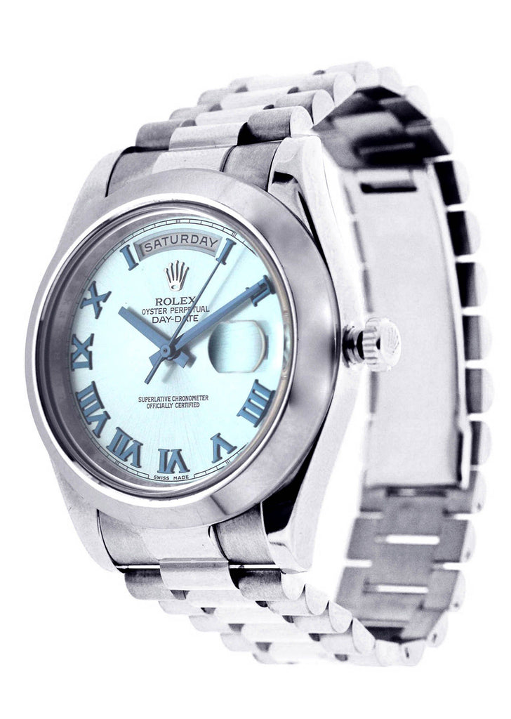 Rolex Day-Date 2 | Platinum | 41 Mm Mens Watch FrostNYC 