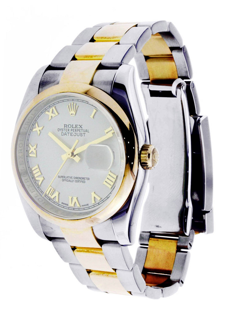 Rolex Datejust | 18K Yellow Gold | 36 Mm Mens Watch FrostNYC 