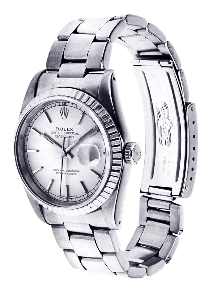Rolex Datejust | Stainless Steel | 36 Mm Mens Watch FrostNYC 