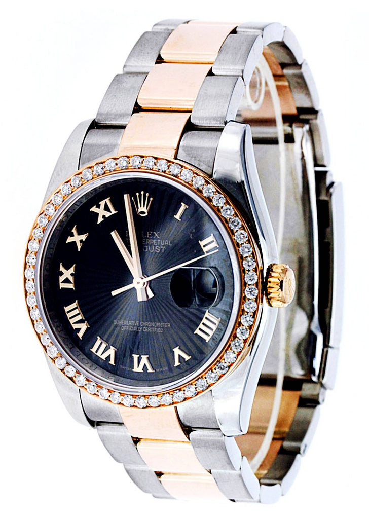 Rolex Datejust | Rose Gold | 36 Mm Mens Watch FrostNYC 