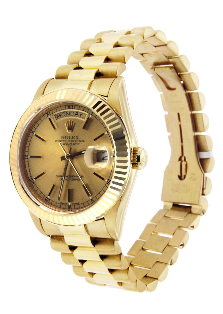 Rolex Day-Date 2 | 18K Yellow Gold | 41 Mm Mens Watch FrostNYC 