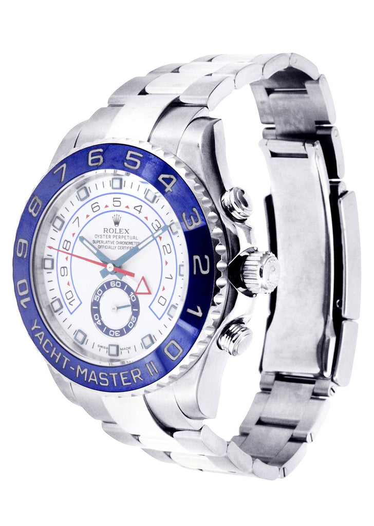 Rolex Yacht Master 2 | Stainless Steel | 44 Mm Mens Watch FrostNYC 