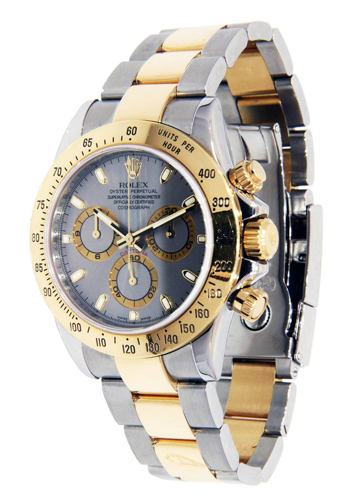Rolex Daytona | 18K Yellow Gold | 40 Mm Mens Watch FrostNYC 