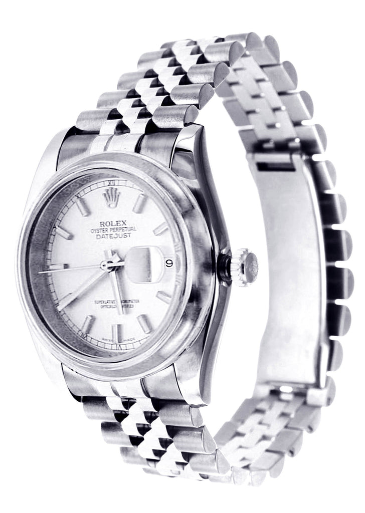 Rolex Datejust | Stainless Steel | 36 Mm Mens Watch FrostNYC 
