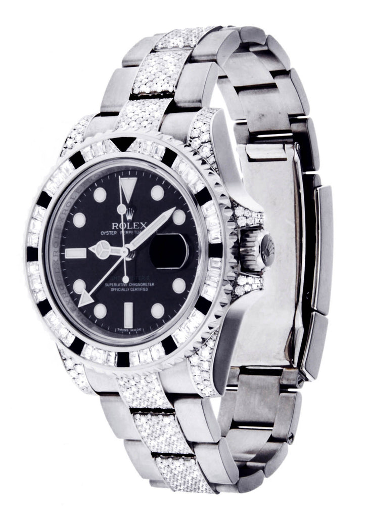 Rolex Gmt-Master 2 | 18K White Gold | 40 Mm Mens Watch FrostNYC 