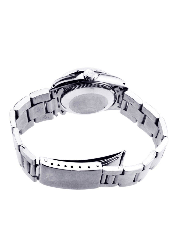 Diamond Rolex Datejust | Stainless Steel | 31 Mm Mens Watch FrostNYC 