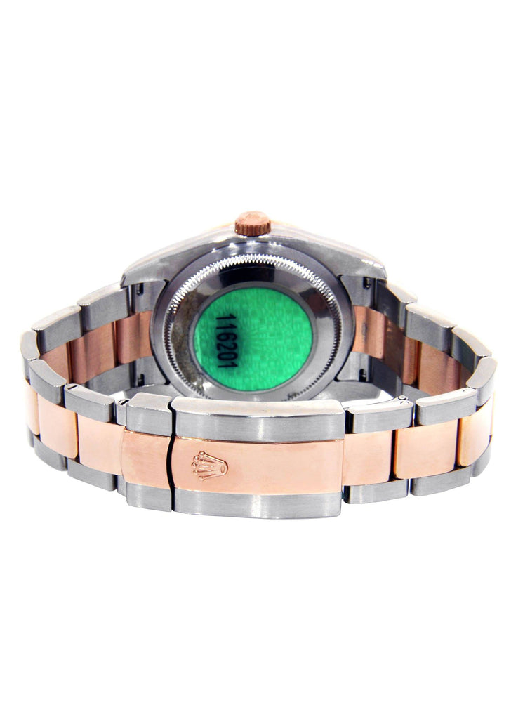 Rolex Datejust | 18K Pink Gold | 36 Mm Mens Watch FrostNYC 