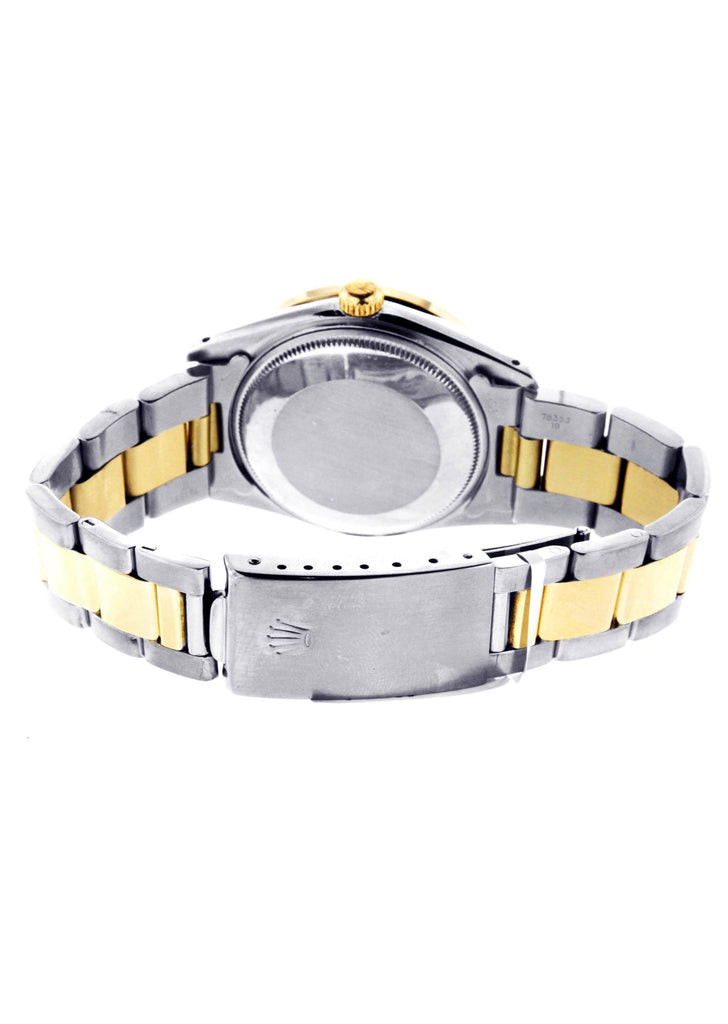 Diamond Rolex Datejust | 18K Yellow Gold | 36 Mm Mens Watch FrostNYC 