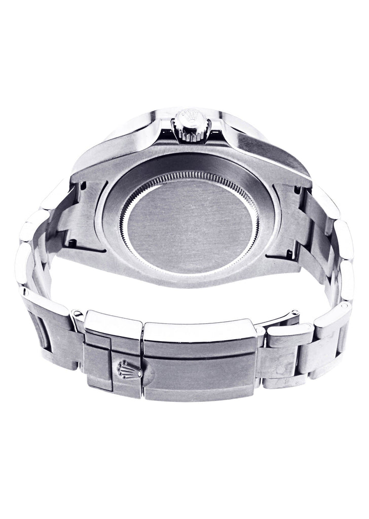 Diamond Rolex Explorer 2 | Stainless Steel | 42 Mm Mens Watch FrostNYC 