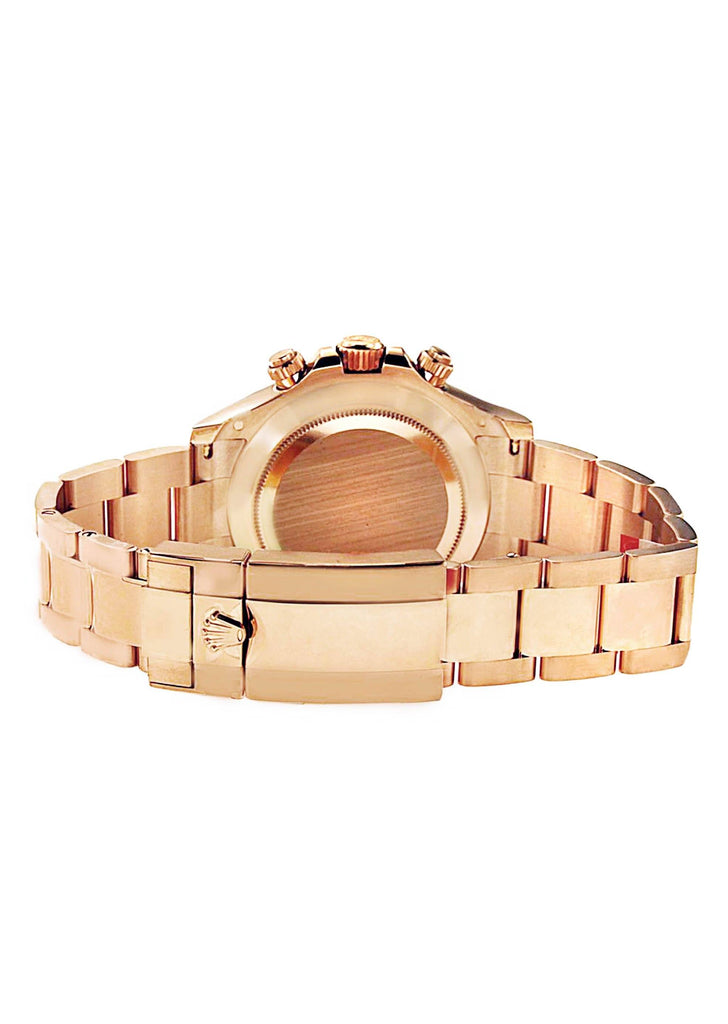 Rolex Daytona | Rose Gold | 40 Mm Mens Watch FrostNYC 