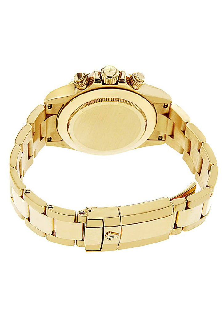 Rolex Daytona | 18K Yellow Gold | 40 Mm Mens Watch FrostNYC 