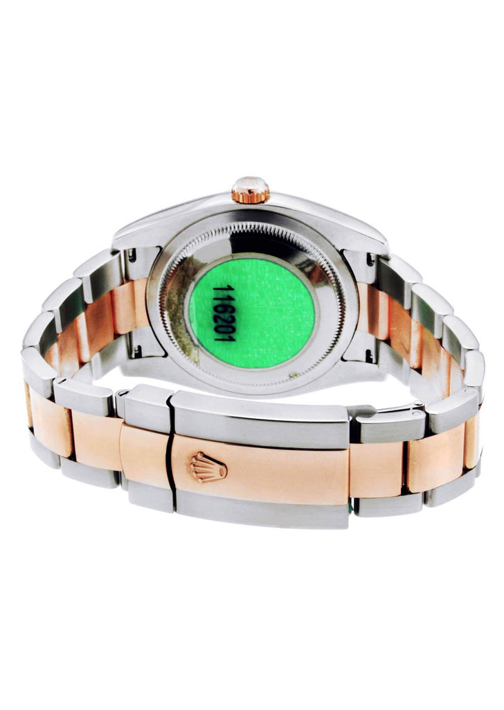 Rolex Datejust | 18K Pink Gold | 36 Mm Mens Watch FrostNYC 