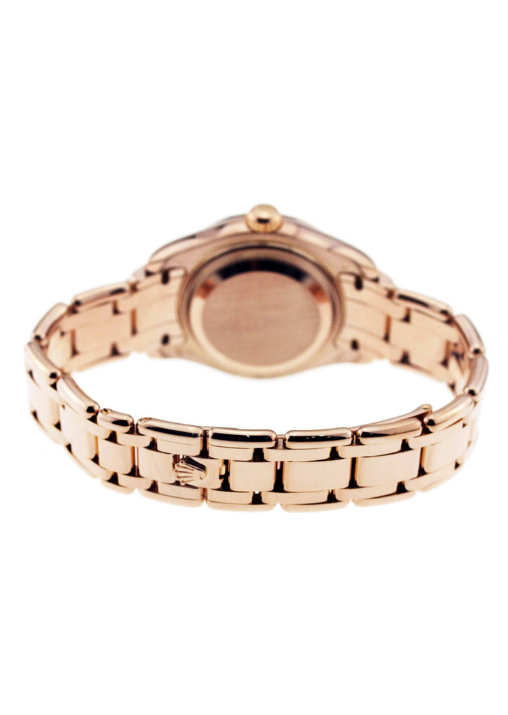 Rolex Pearlmaster Watch For Women | 18K Pink Gold | 34 Mm Women High Watch FrostNYC 