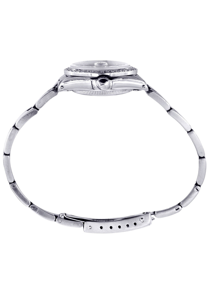 Rolex Date | Stainless Steel | 34 Mm Mens Watch FrostNYC 