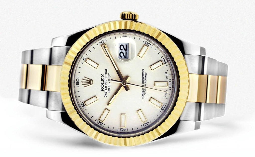 Rolex Datejust 2 | 18K Yellow Gold | 41 Mm Mens Watch FrostNYC 