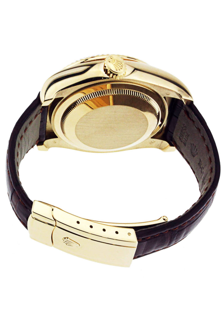 Rolex Datejust | 18K Yellow Gold | 36 Mm Mens Watch FrostNYC 