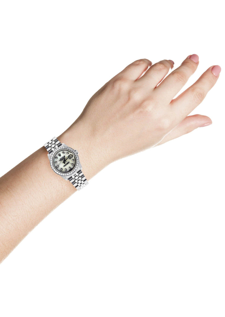 Rolex Datejust Watch For Women | Stainless Steel Women High Watch FrostNYC 