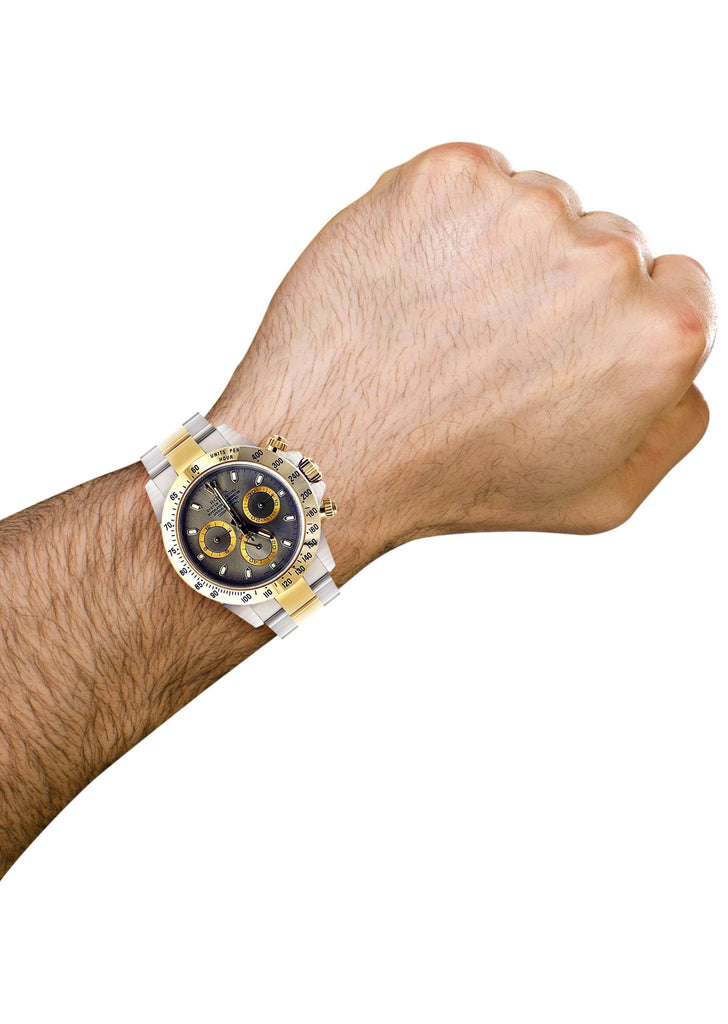 Rolex Daytona | Yellow Gold | 40 Mm Mens Watch FrostNYC 