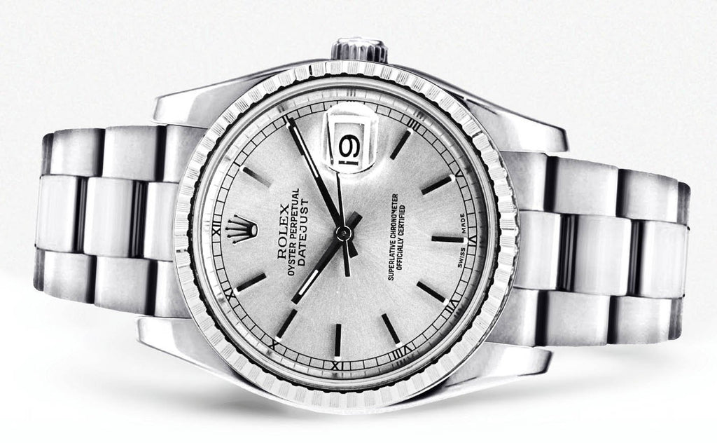 Rolex Datejust | Stainless Steel | 36 Mm Mens Watch FrostNYC 