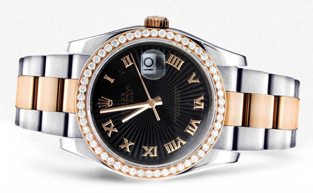 Rolex Datejust | Rose Gold | 36 Mm Mens Watch FrostNYC 