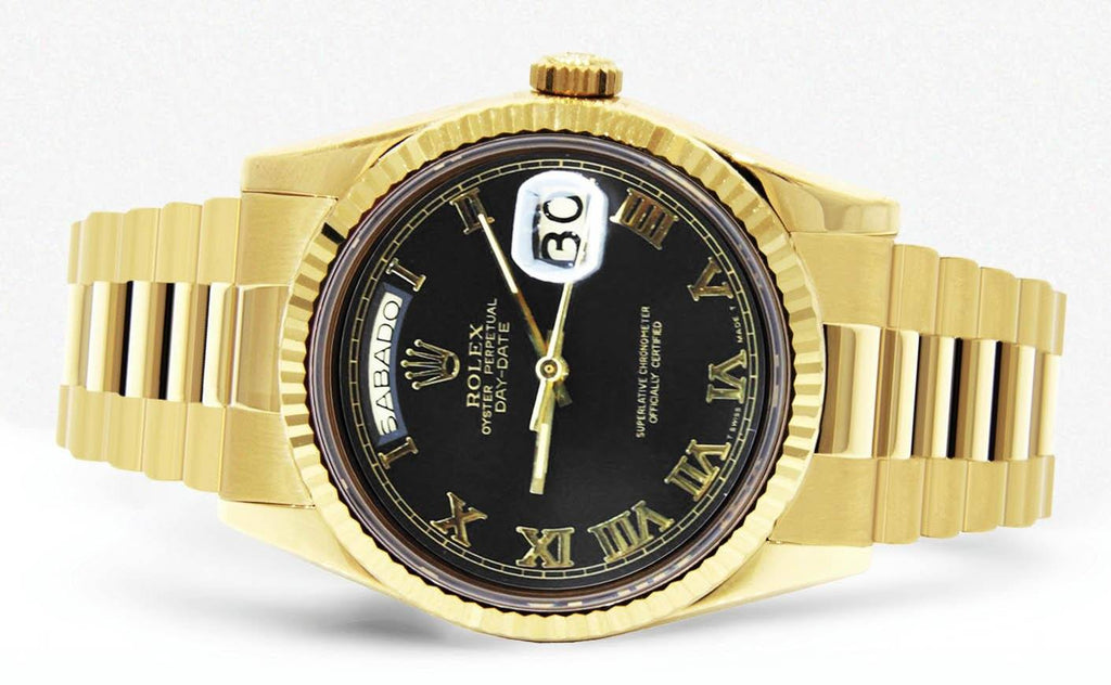 Rolex Day-Date | Yellow Gold | 36 Mm Mens Watch FrostNYC 