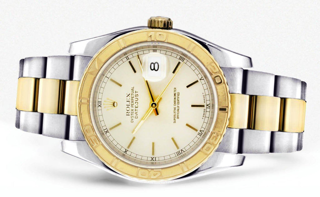 Rolex Datejust | 18K Yellow Gold | 36 Mm Mens Watch FrostNYC 