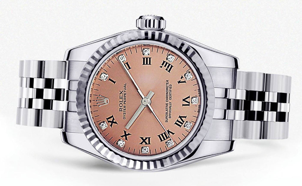 Rolex Oyster Perpetual Watch For Women | Stainless Steel | 31 Mm Women High Watch FrostNYC 