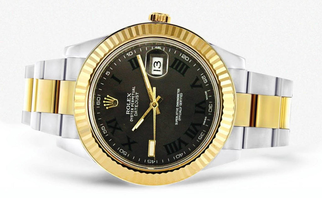 Rolex Datejust 2 | 18K Yellow Gold | 41 Mm Mens Watch FrostNYC 