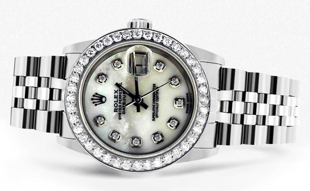 Rolex Datejust Watch For Women | Stainless Steel Women High Watch FrostNYC 